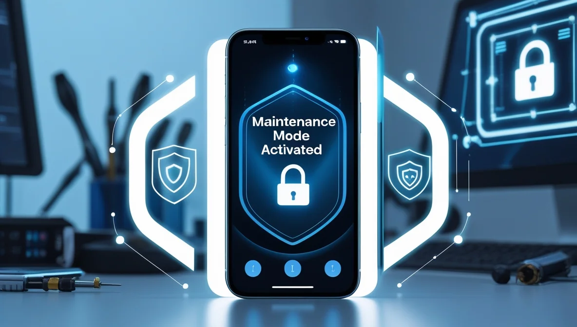 Maintenance Mode Before Given for Repair
