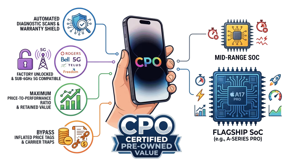 certified pre-owned (CPO) system takes the guesswork out of buying used devices