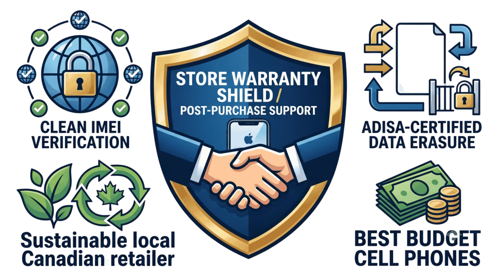 warranty transforms a pre-owned smartphone purchase